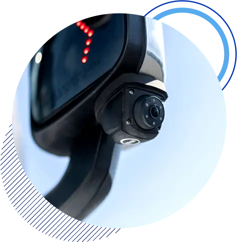 Isaac inview series 2 side view cameras for safety